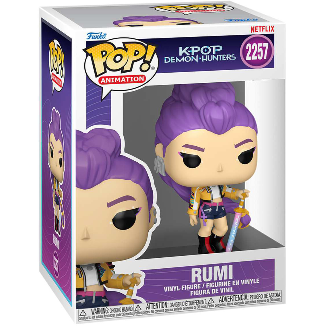 Фигурка Funko POP! Animation KPop Demon Hunters Rumi - 94692 - фото 2