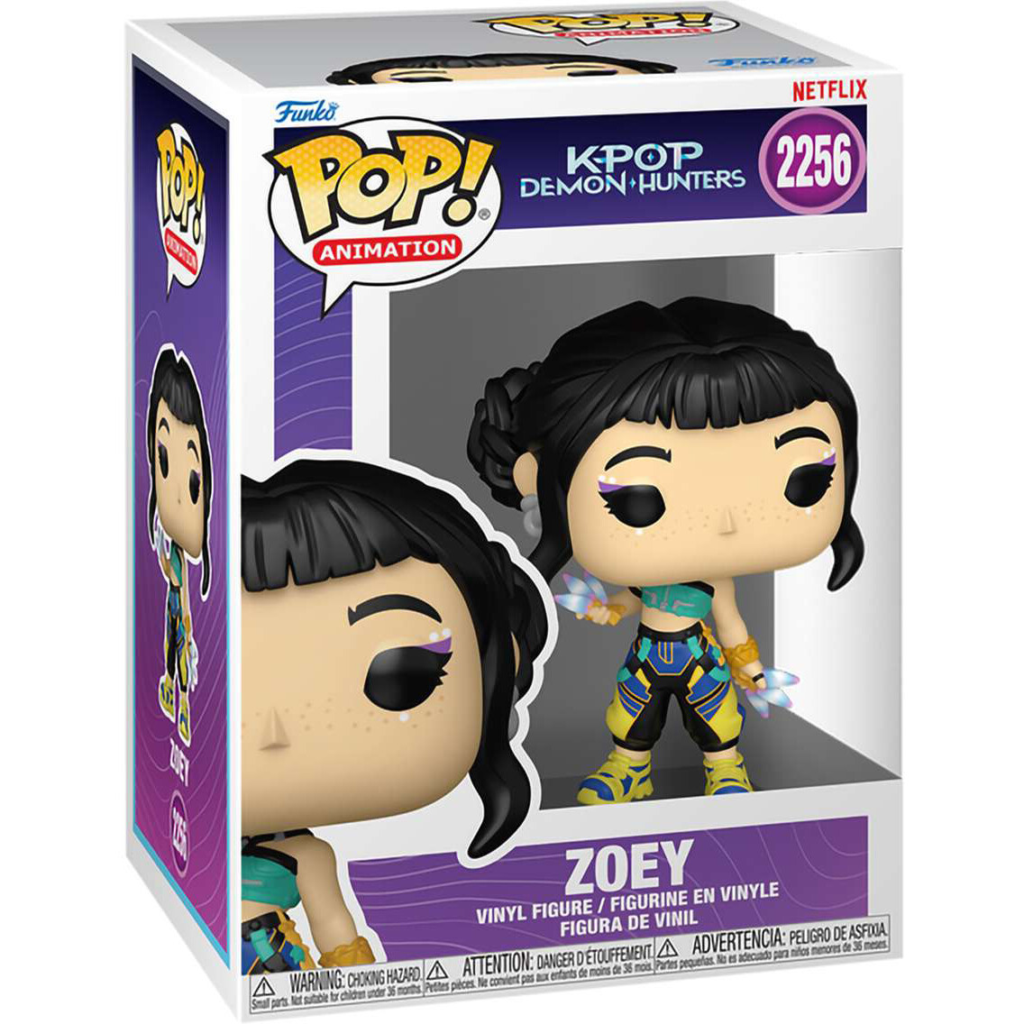 Фигурка Funko POP! Animation KPop Demon Hunters Zoey - 95267 - фото 2