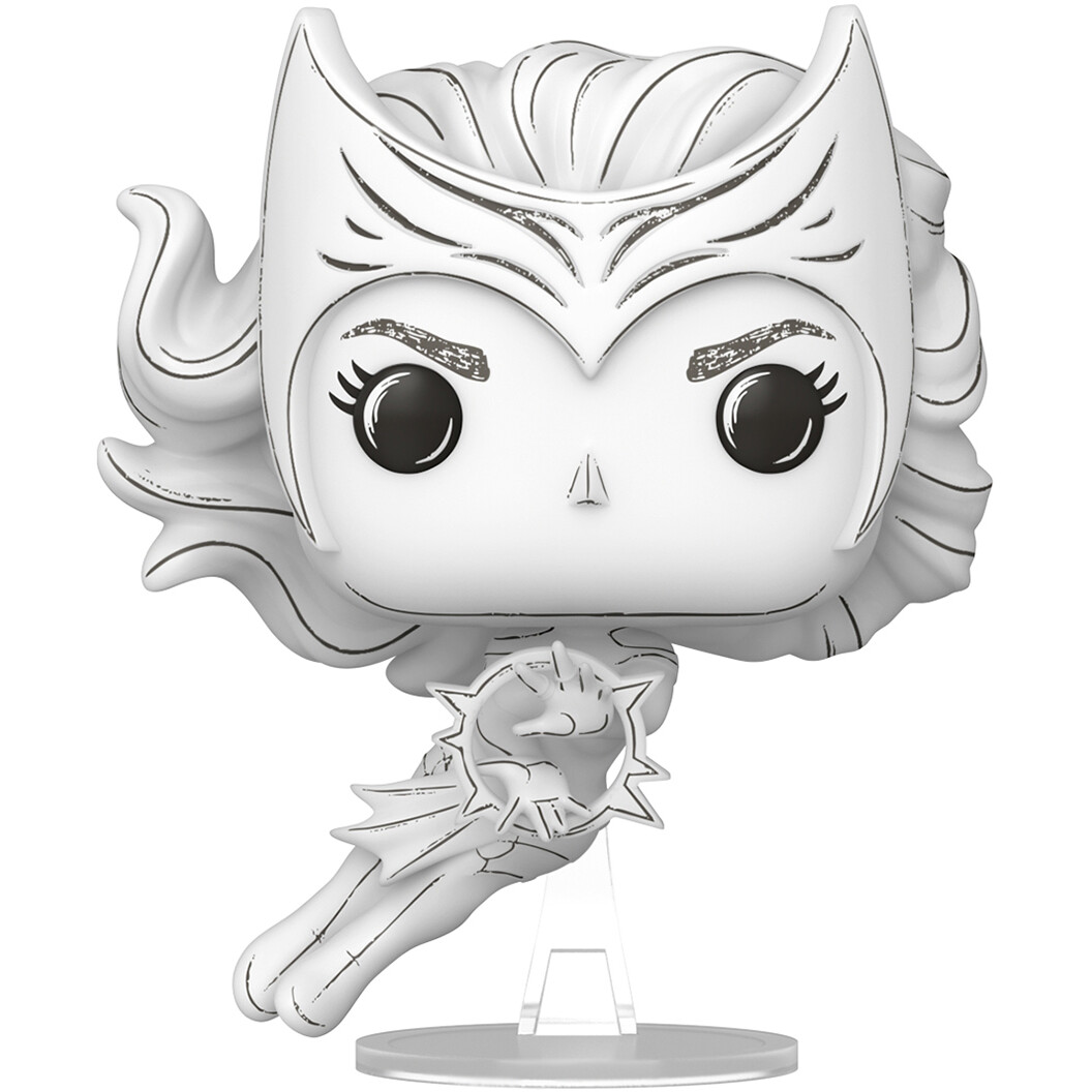 Фигурка Funko POP! Bobble Marvel Scarlet Witch (Sketched Deco)