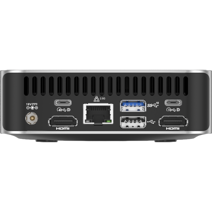 Мини ПК GEEKOM A6 (R7-6800H/16GB/512GB/Win11P) - GMA6R76800-16512-EU - фото 5