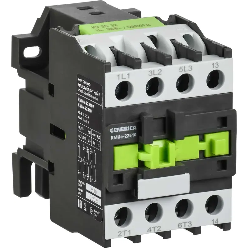 Контактор IEK KKME21-025-230-10
