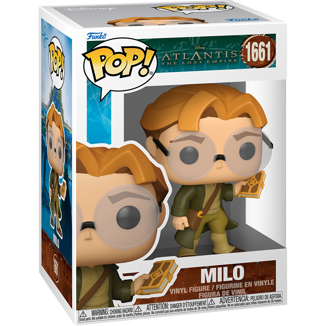 Фигурка Funko POP! Disney Atlantis The Lost Empire Milo - 86289 - фото 2