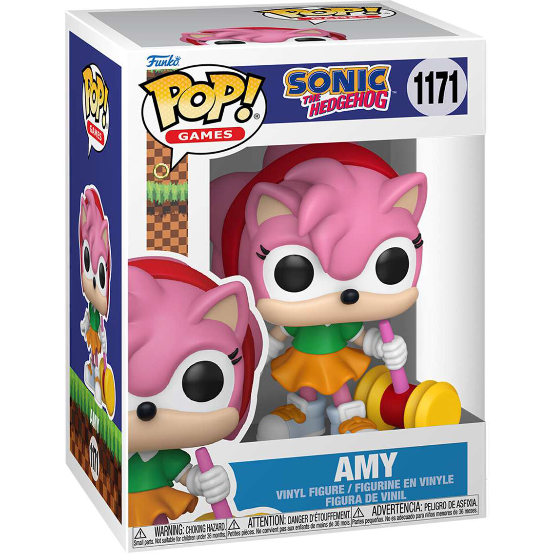 Фигурка Funko POP! Games Sonic the Hedgehog Amy Rose (90834) - фото 2