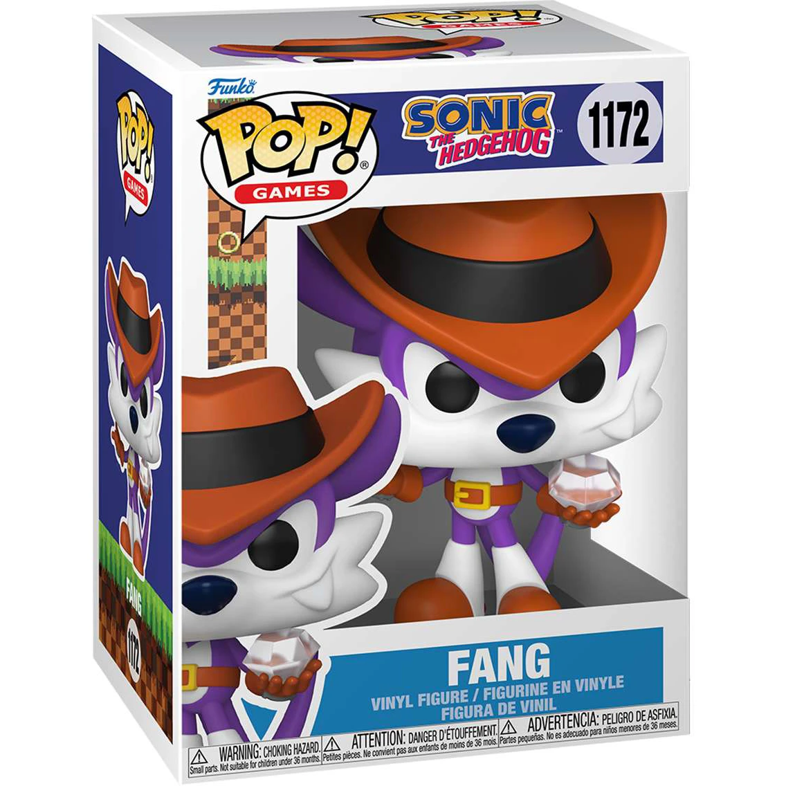 Фигурка Funko POP! Games Sonic the Hedgehog Fang the Hunter - 90835 - фото 2