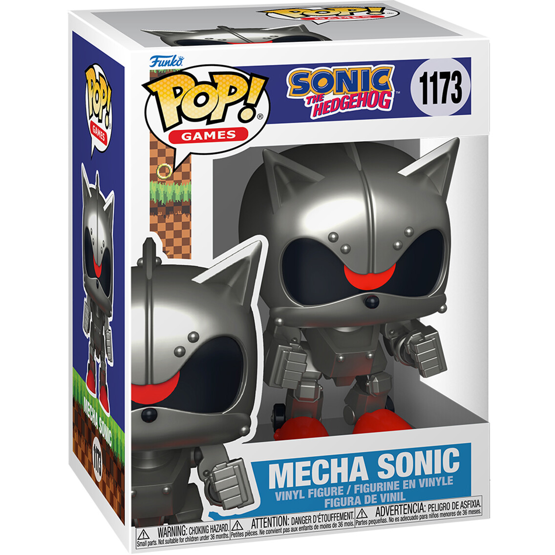 Фигурка Funko POP! Games Sonic the Hedgehog Mecha Sonic - 90836 - фото 2