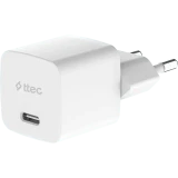 Сетевое зарядное устройство ttec SmartCharger GAN 30W PD White (2SCG30CB)