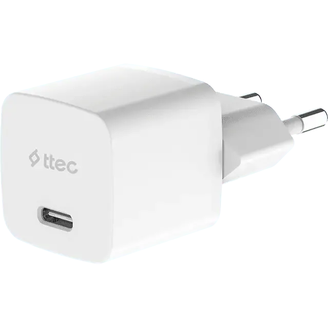 Сетевое зарядное устройство ttec SmartCharger Pro GAN 30W PD White - 2SCG30CB - фото 2
