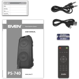 Портативная акустика Sven PS-740 Black (SV-022341)