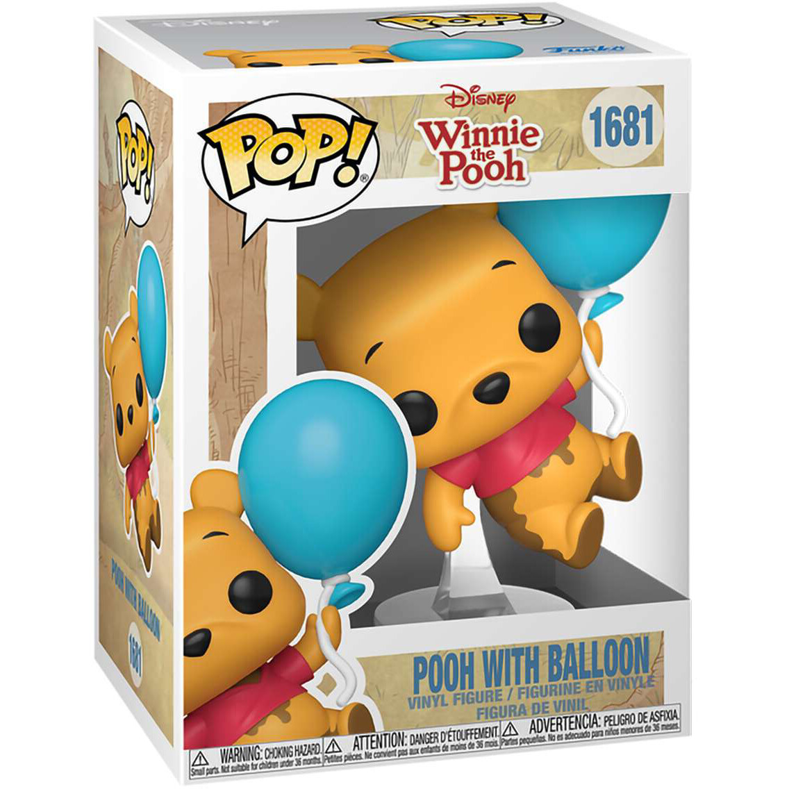 Фигурка Funko POP! Disney Winnie the Pooh S4 Pooh with Balloon - 90264 - фото 2