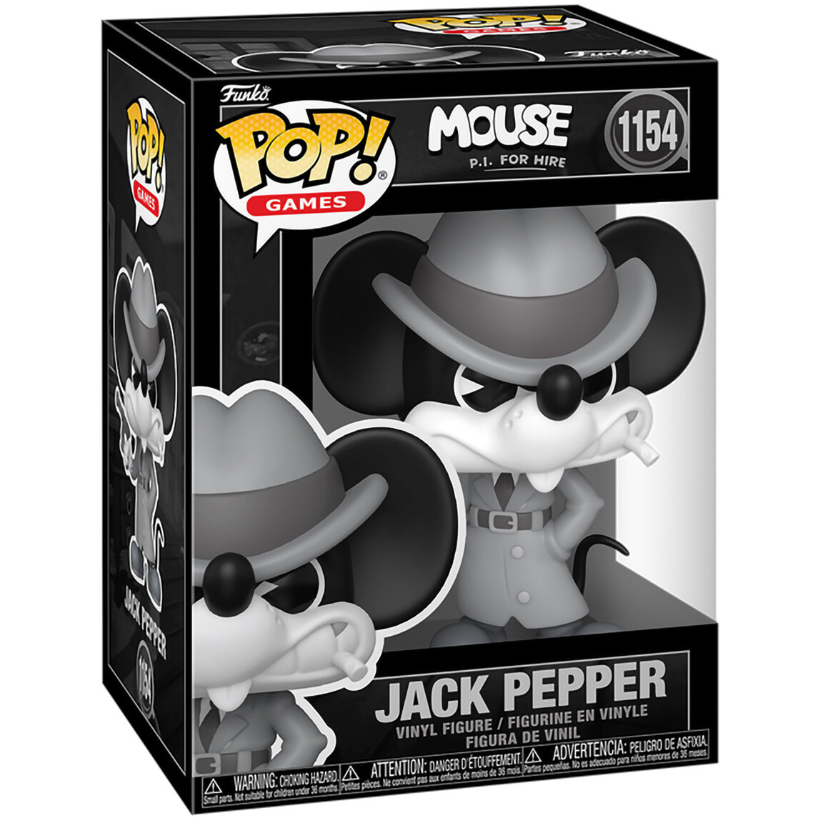 Фигурка Funko POP! Games MOUSE: P.I. For Hire Jack Pepper - 92567 - фото 2