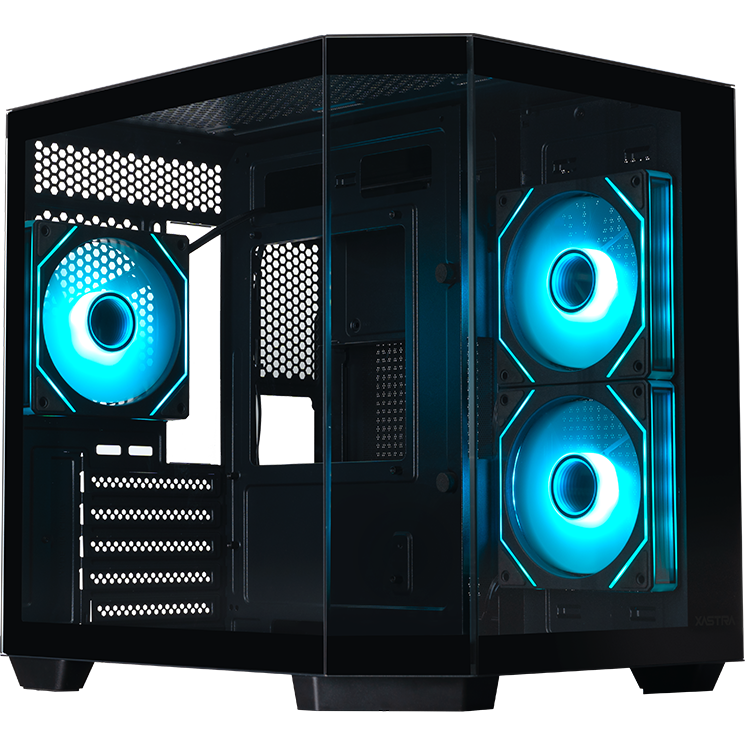 Корпус XASTRA QT400M 3ARGB-C6-AC Black