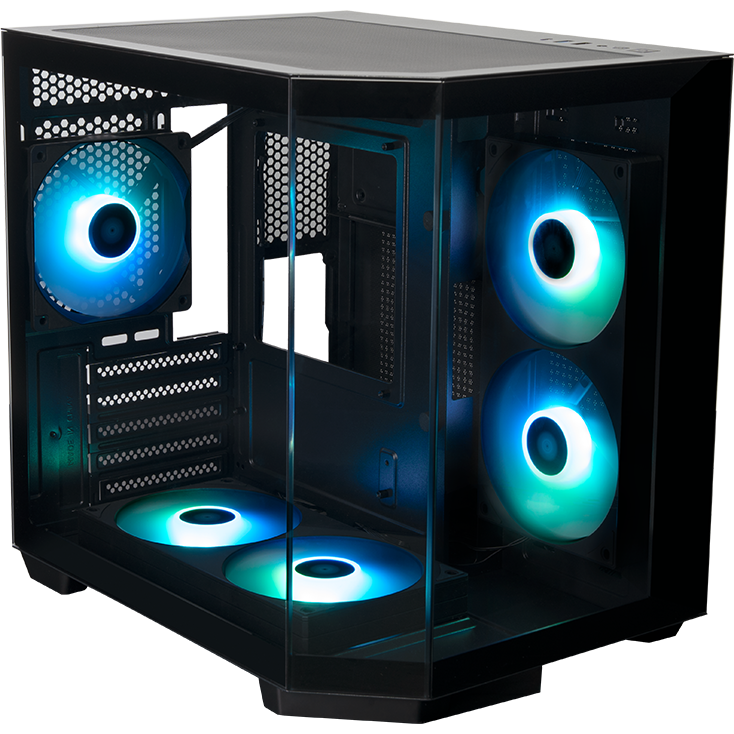 Корпус XASTRA QT400M 5ARGB-FC-C6-AC Black