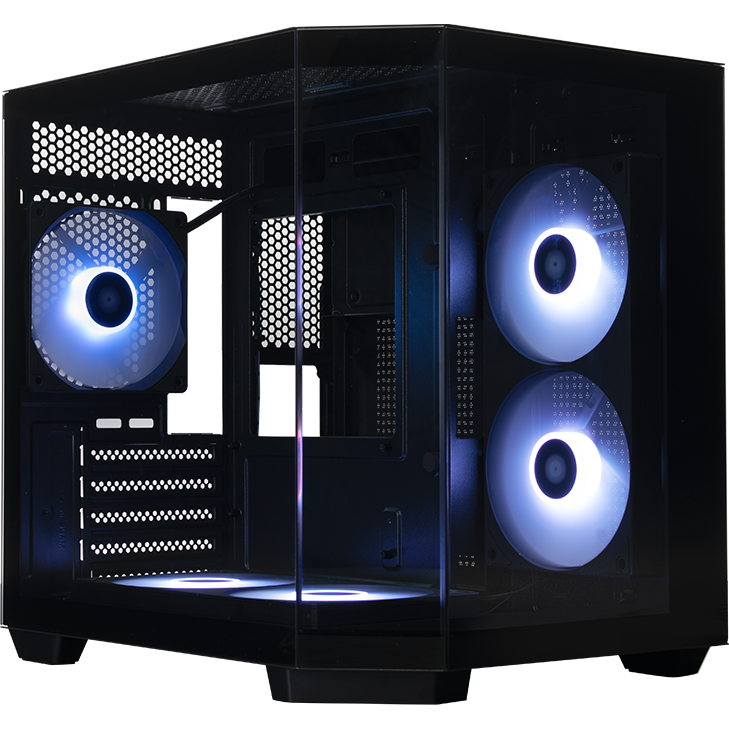 Корпус XASTRA QT400M 5ARGB-FC-C6-AC Black - QT400M-2FA24A-1FC12A-C6-AC - фото 3