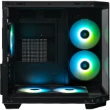 Корпус XASTRA QT400M 5ARGB-FC-C6-AC Black (QT400M-2FA24A-1FC12A-C6-AC)