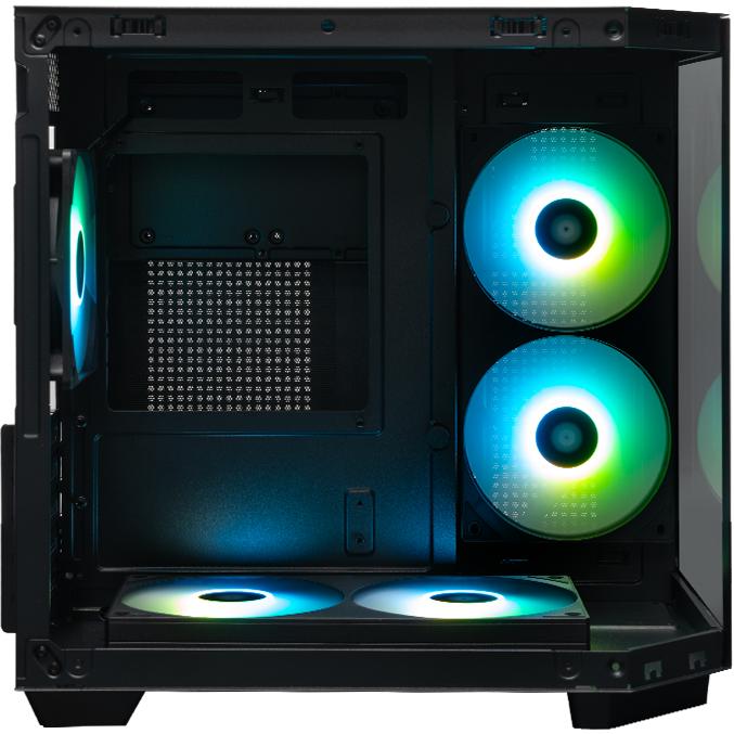 Корпус XASTRA QT400M 5ARGB-FC-C6-AC Black - QT400M-2FA24A-1FC12A-C6-AC - фото 5