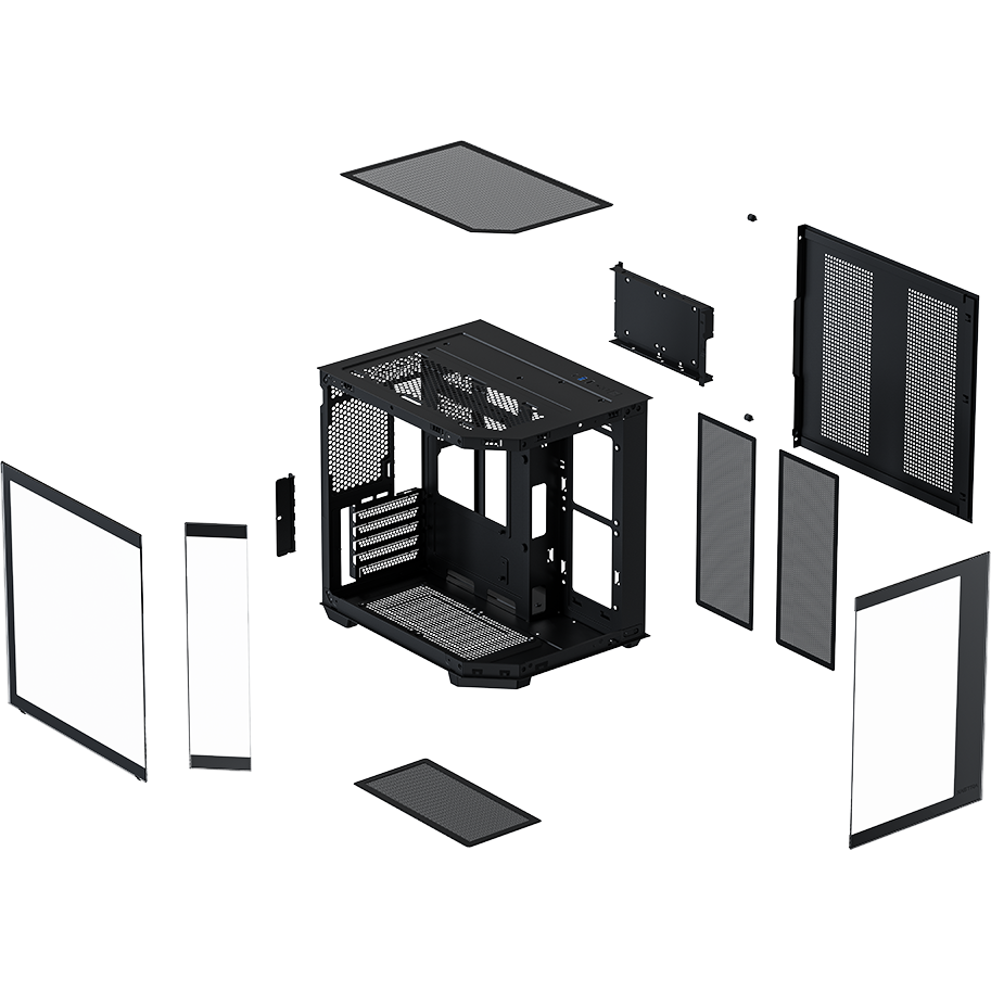 Корпус XASTRA QT400M 5ARGB-FC-C6-AC Black - QT400M-2FA24A-1FC12A-C6-AC - фото 12