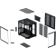 Корпус XASTRA QT400M 5ARGB-FC-C6-AC Black - QT400M-2FA24A-1FC12A-C6-AC - фото 12