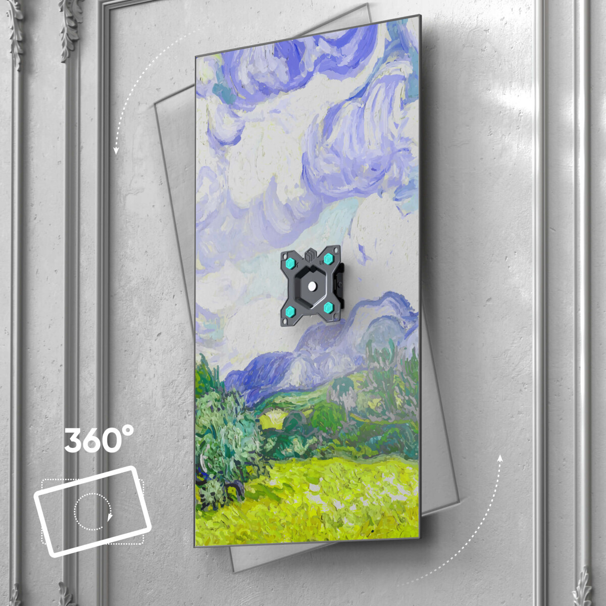 Кронштейн Onkron R1 Roto Black - R1-B - фото 4