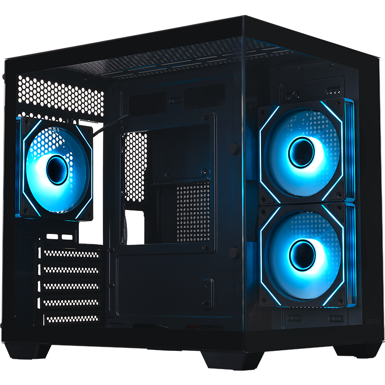 Корпус XASTRA QW400M 3ARGB-C6-AC Black