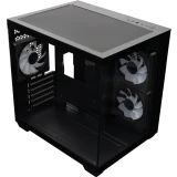 Корпус XASTRA QW400M 3ARGB-C6-AC Black (QW400M-3FM12A-C6-AC)