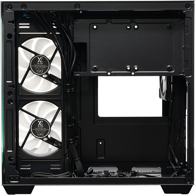 Корпус XASTRA QW400M 3ARGB-C6-AC Black - QW400M-3FM12A-C6-AC - фото 10