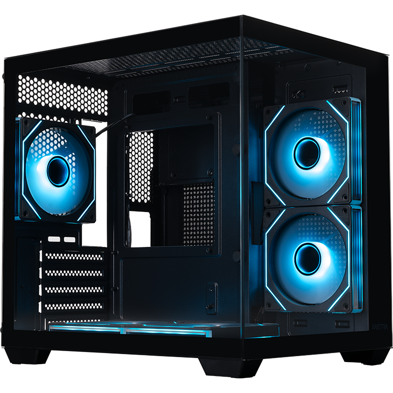 Корпус XASTRA QW400M 5ARGB-C6-AC Black