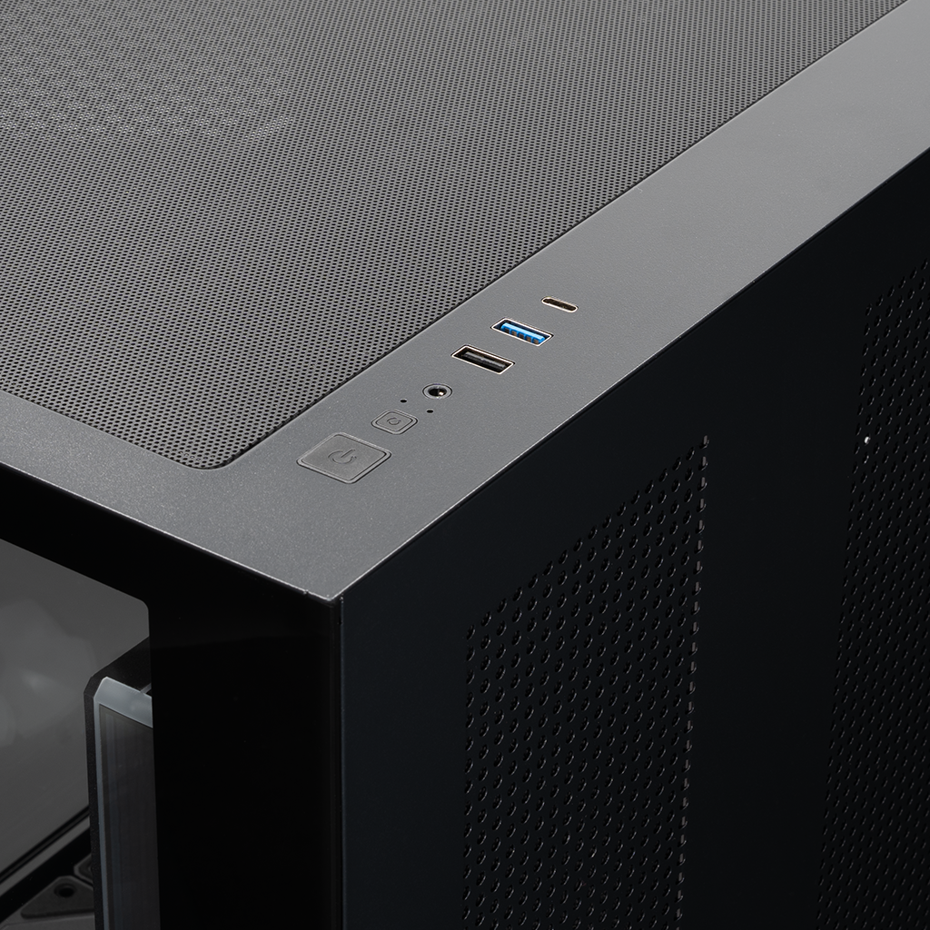 Корпус XASTRA QW400M 5ARGB-C6-AC Black - QW400M-5FM12A-C6-AC - фото 9