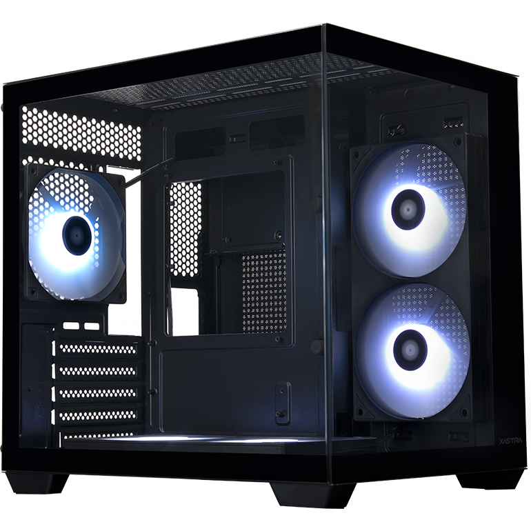 Корпус XASTRA QW400M 5ARGB-FC-C6-AC Black - QW400M-2FA24A-1FC12A-C6-AC - фото 3