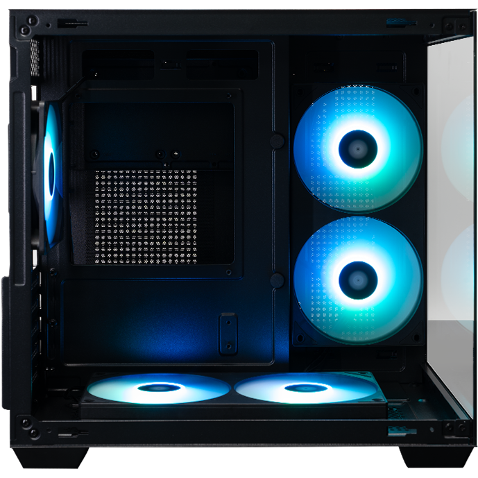 Корпус XASTRA QW400M 5ARGB-FC-C6-AC Black - QW400M-2FA24A-1FC12A-C6-AC - фото 5