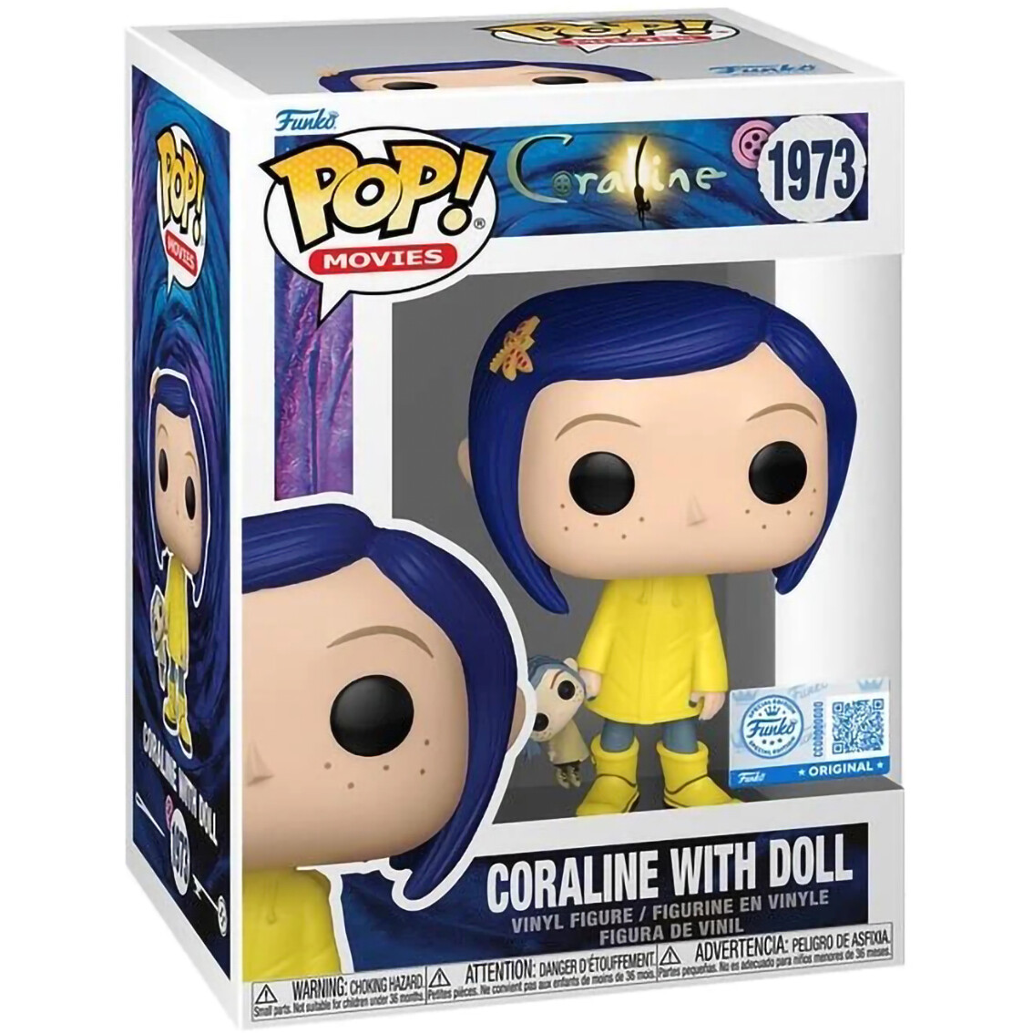Фигурка Funko POP! Movies Coraline Coraline with Doll - 91694 - фото 2