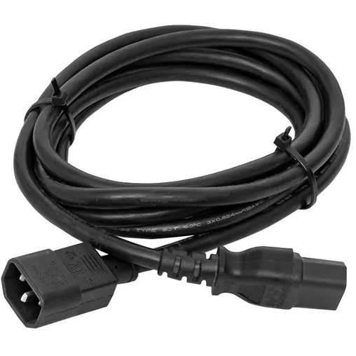 Кабель питания C13 - C14, 2м, EKF TRC-PCA-C13-C14-0.75-2M - фото 2