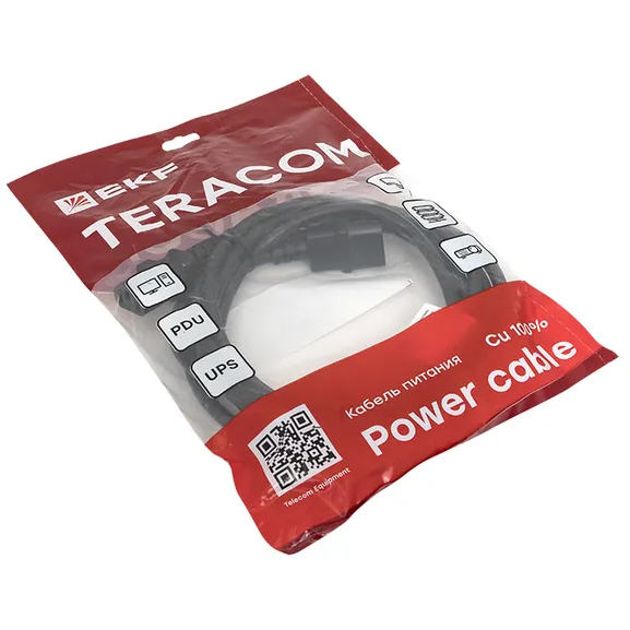 Кабель питания C13 - C14, 5м, EKF TRC-PCA-C13-C14-5M - фото 4