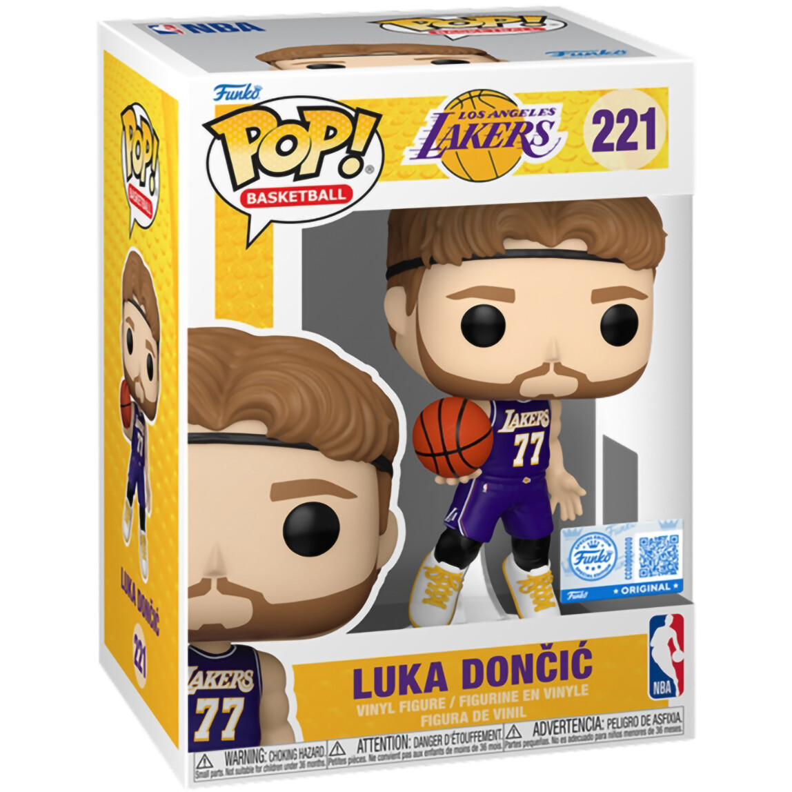 Фигурка Funko POP! NBA Lakers Luka Doncic (2025 Statement Edition Uniform) - 93650 - фото 2