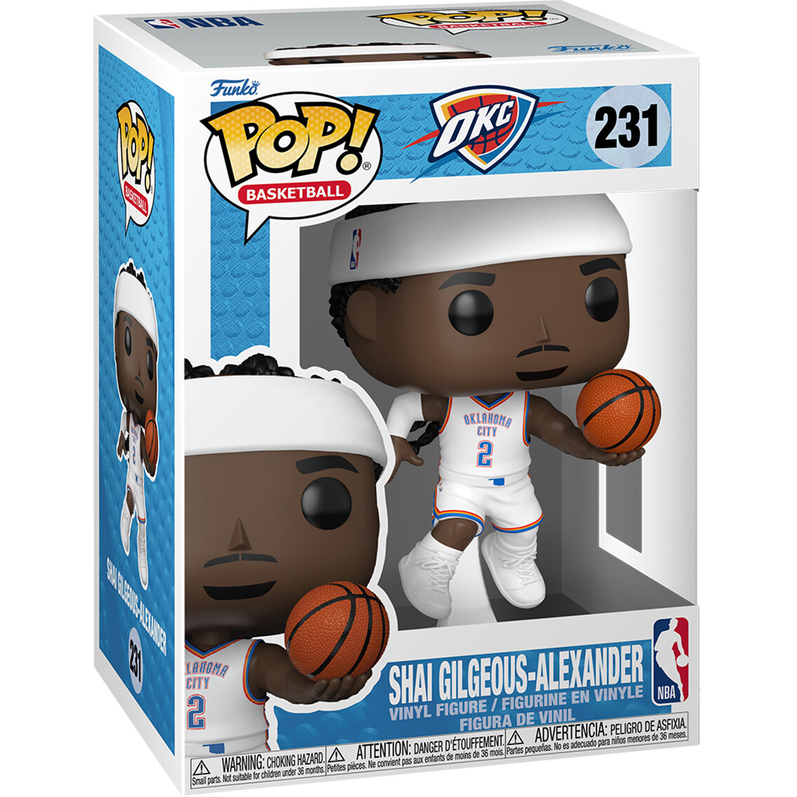 Фигурка Funko POP! NBA Thunder Shai Gilgeous-Alexander (Association Edition Jersey) - 90516 - фото 2