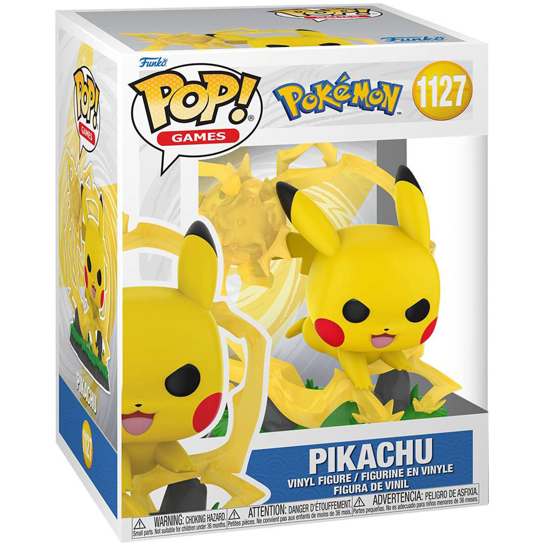 Фигурка Funko POP! Premium Games Pokemon Pikachu - 91662 - фото 2