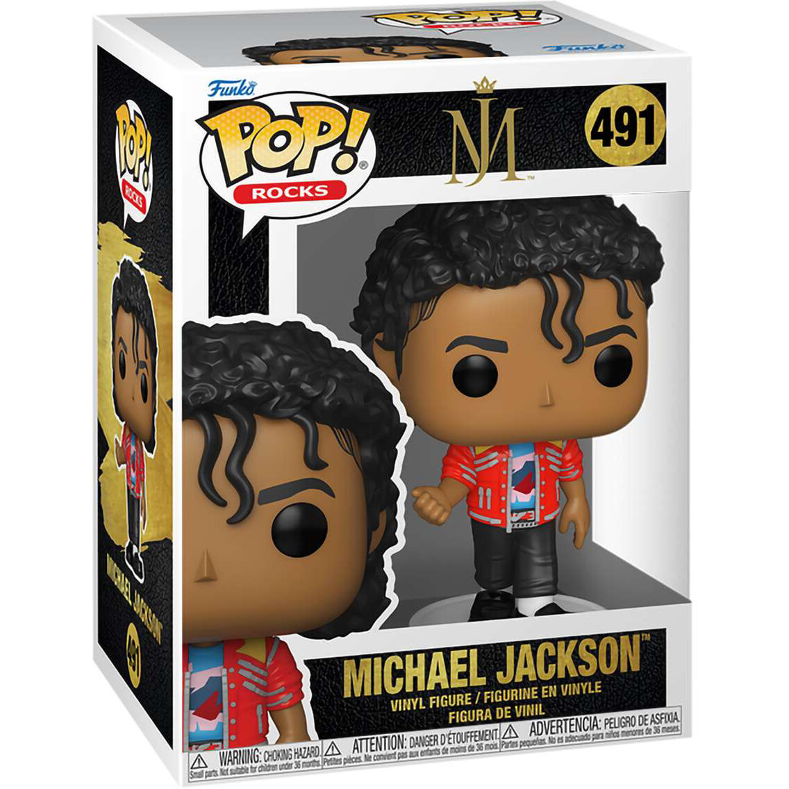 Фигурка Funko POP! Rocks Michael Jackson (Beat It) - 90126 - фото 2