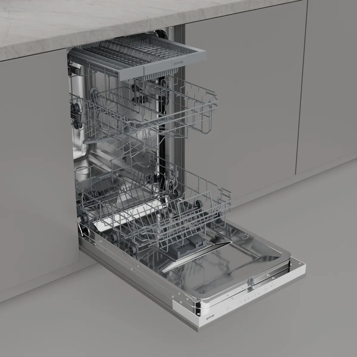 Встраиваемая посудомоечная машина Gorenje GV523E10WE - фото 9