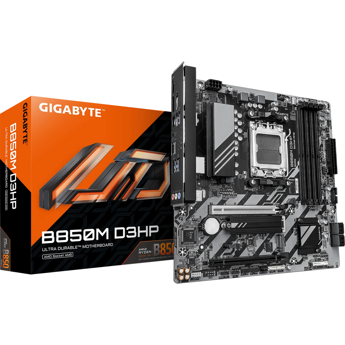 Материнская плата Gigabyte B850M D3HP (rev. 1.2) - фото 4