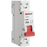 Выключатель нагрузки EKF PROxima 1P 25А ВН-63N (S63125)