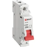 Выключатель нагрузки EKF PROxima 1P 25А ВН-63N (S63125)