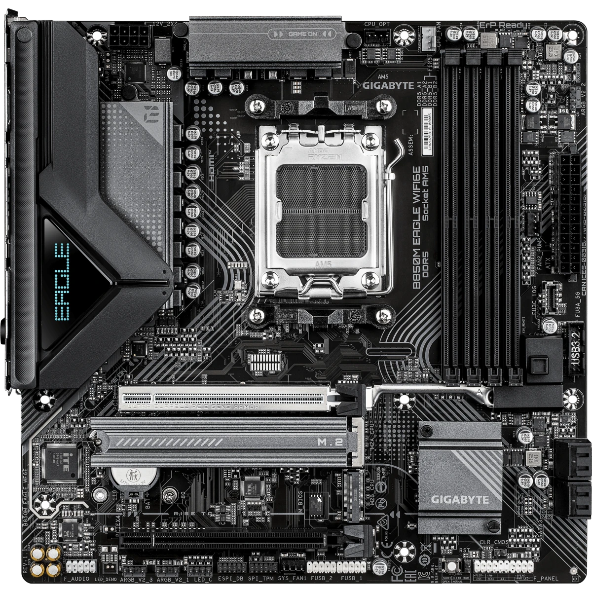 ПК AMD Ryzen 5 8500G / NVIDIA RTX 3060 / 32 ГБ / SSD 762 ГБ