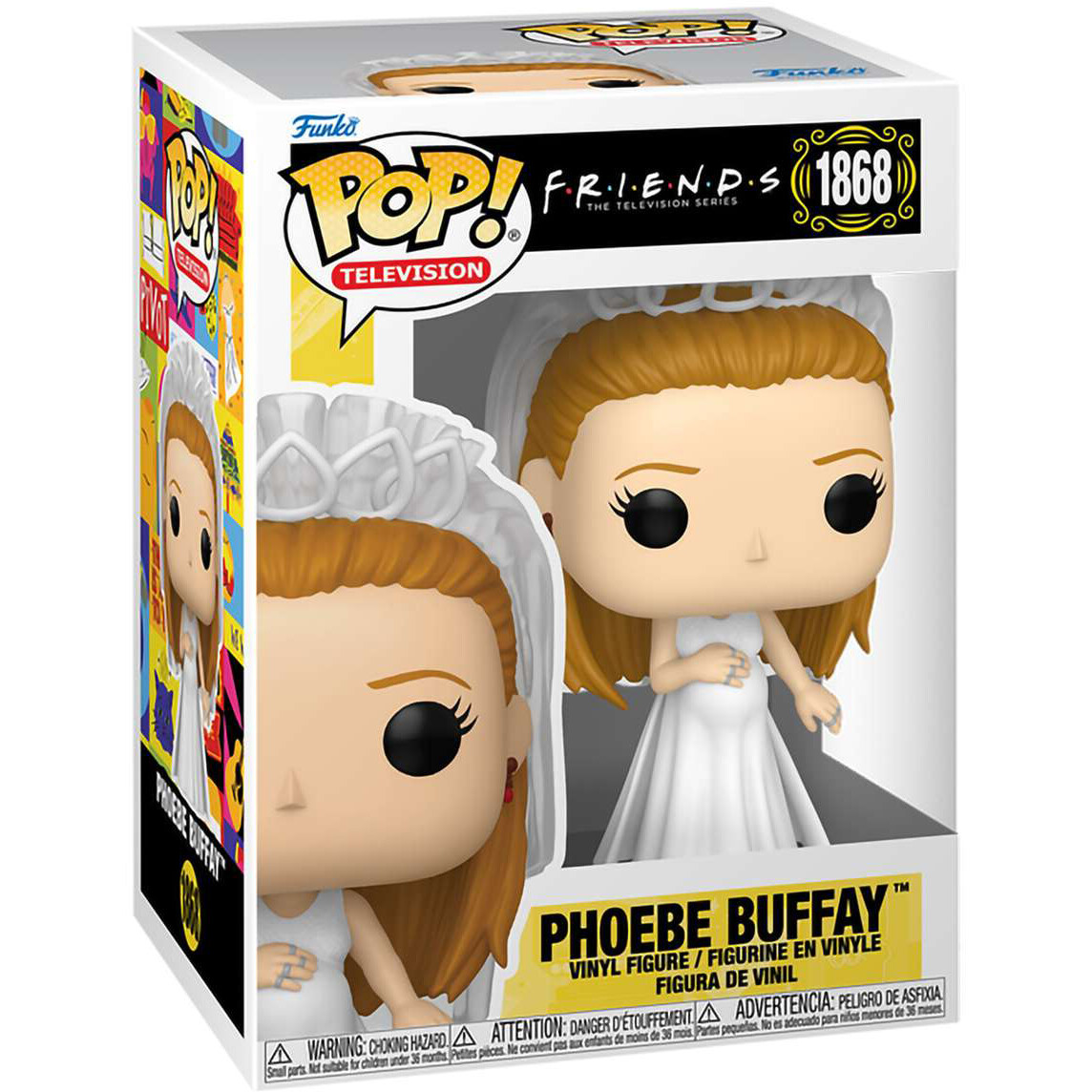 Фигурка Funko POP! TV Friends S7 Phoebe Buffay Wedding Dress - 90418 - фото 2
