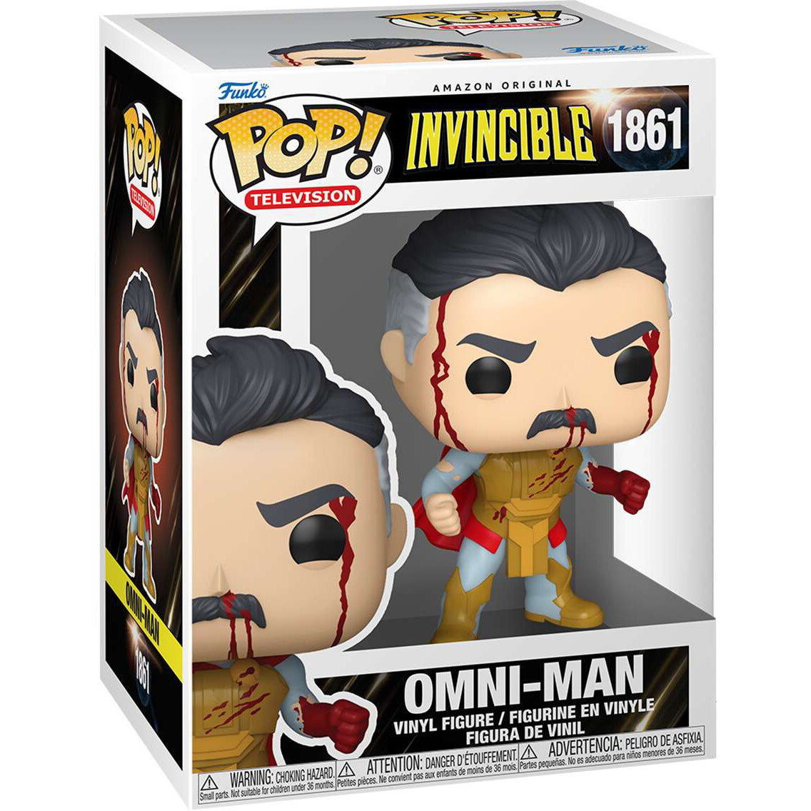 Фигурка Funko POP! TV Invincible S2 Omni-Man (Armor) (Bloody) - 90321 - фото 2