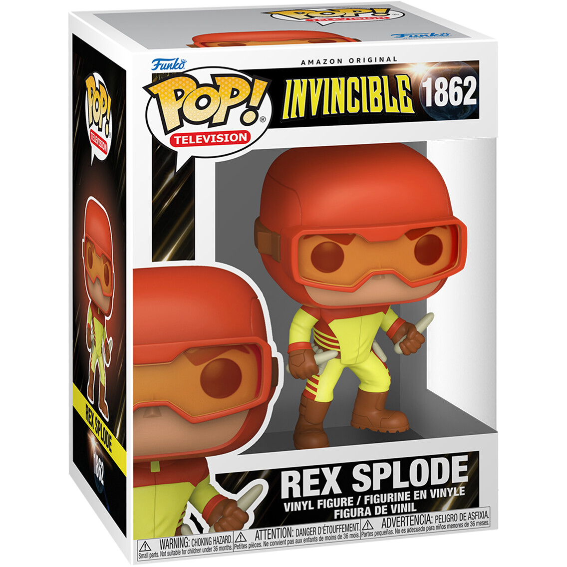 Фигурка Funko POP! TV Invincible S2 Rex Splode - 90322 - фото 2