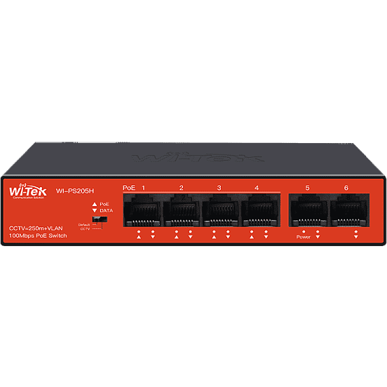 Коммутатор (свитч) Wi-Tek WI-PS205H v3
