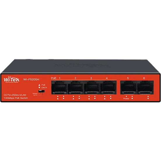 Коммутатор (свитч) Wi-Tek WI-PS205H v3