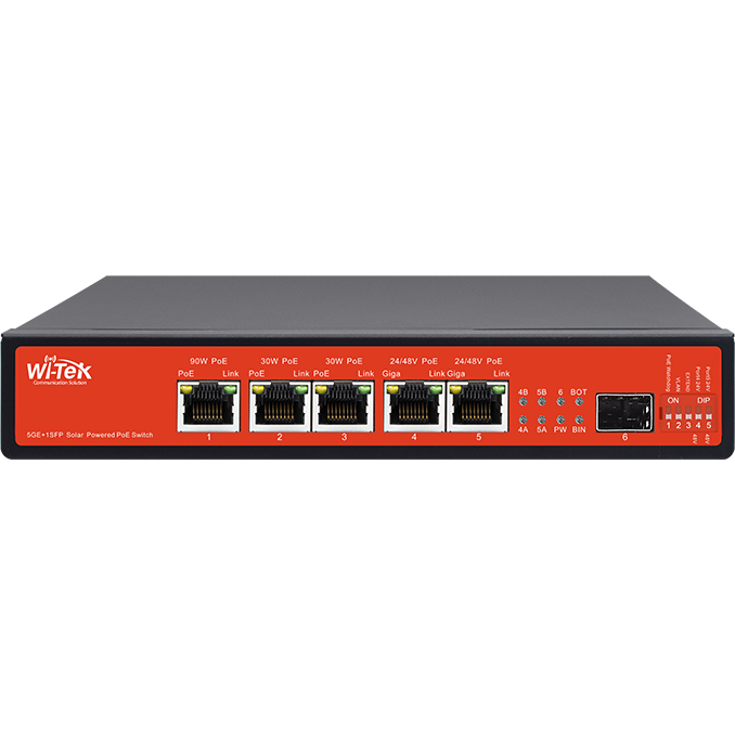 Коммутатор (свитч) Wi-Tek WI-PS306GF-UPS v4