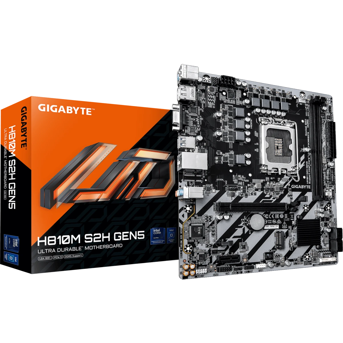 Материнская плата Gigabyte H810M S2H GEN5 - фото 4