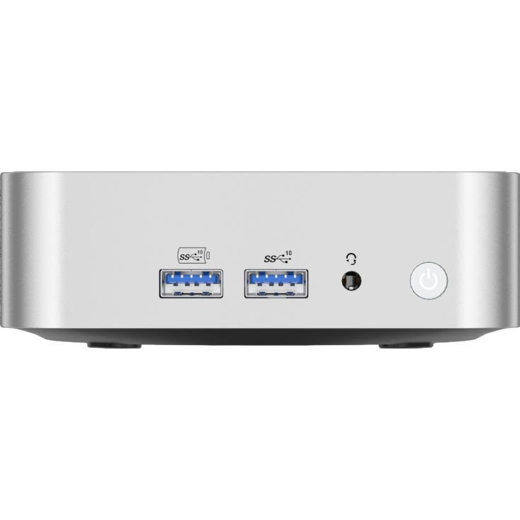 Мини ПК GEEKOM A8 (R9-8945HS/32GB/1TB/Win11P) - GMA8R98945HS-321-EU - фото 3