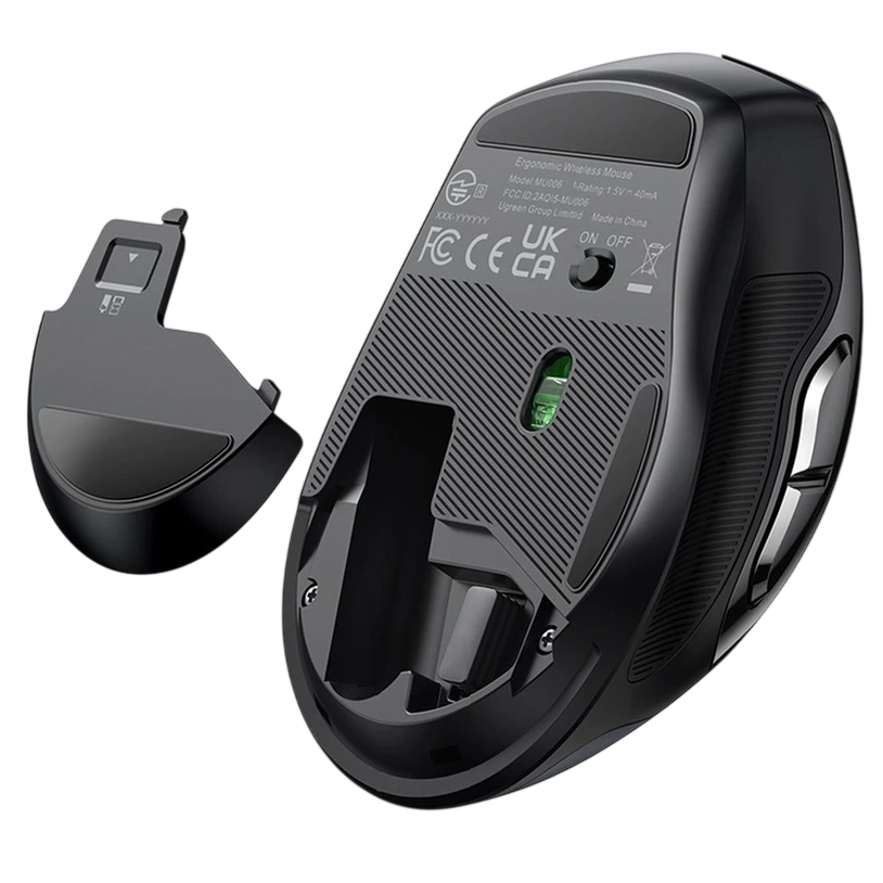 Мышь UGREEN MU006 Black (90855) - фото 4